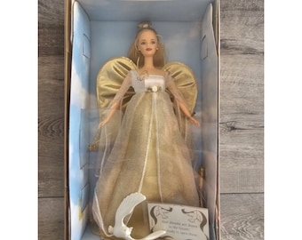 VTG Angelic Inspirations Barbie Blonde Special Edition 1999 Mattel 24984 NEU