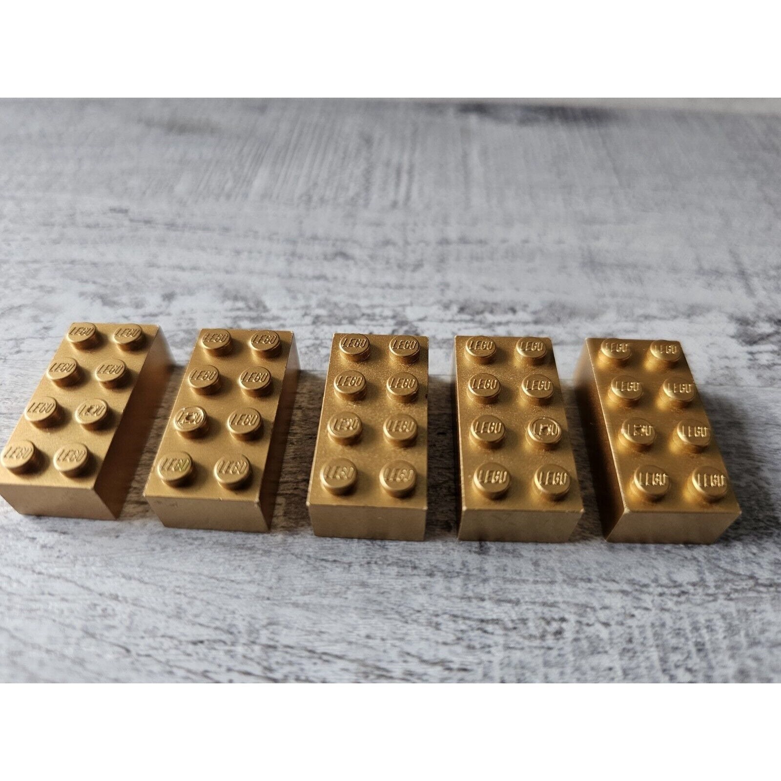Golden lego brick price sale