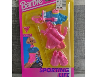 Barbie Vintage Sporting Life Fashions 862 Diving 1992 NIP