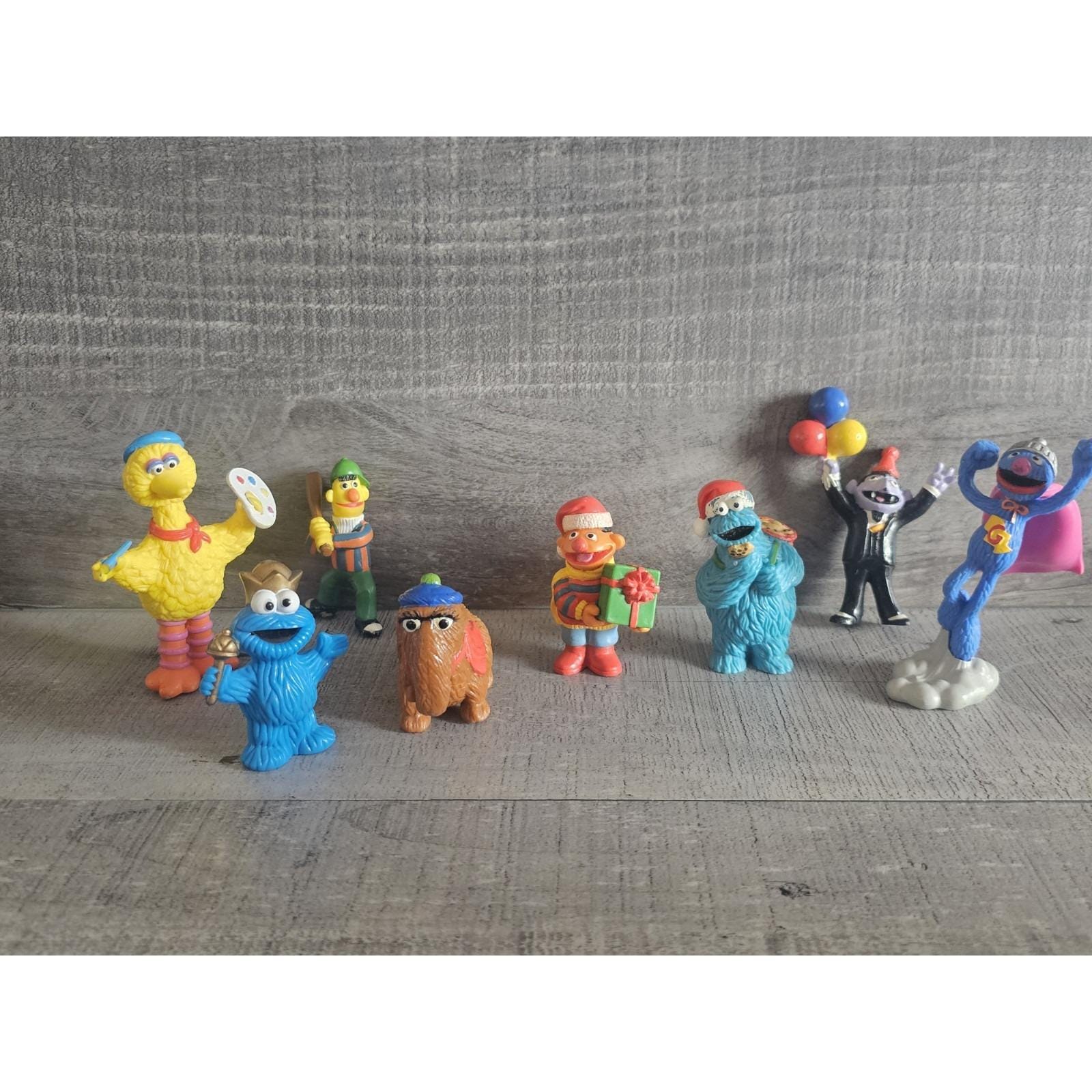 激安！！ アプローズ社 ＤＣキャラ巨大ソフビ５体セット 1988製美品！！ ヴィンテージ アプローズ セサミストリート アーニー・グローバー