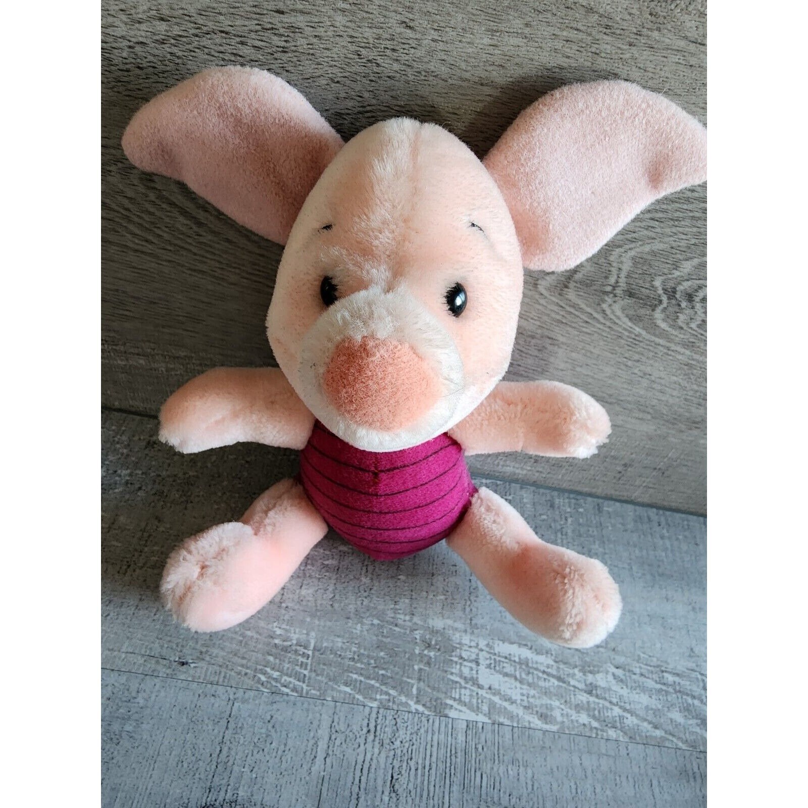 Disney’s Piglet Stuffed 7in Plush Stuffed Animal WALT DISNEY WORLD Vintage
