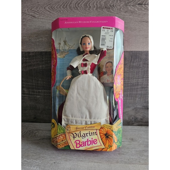 Pilgrim Barbie Special Edition American Stories Collection 1994 Mattel 12577 Etsy