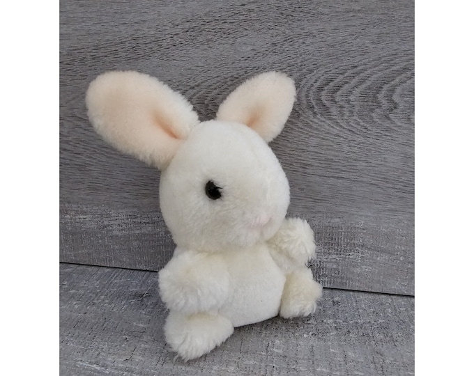 Vintage Gibson Greeting Mini Bunny Plush Rabbit Stuffed Animal 5 ...