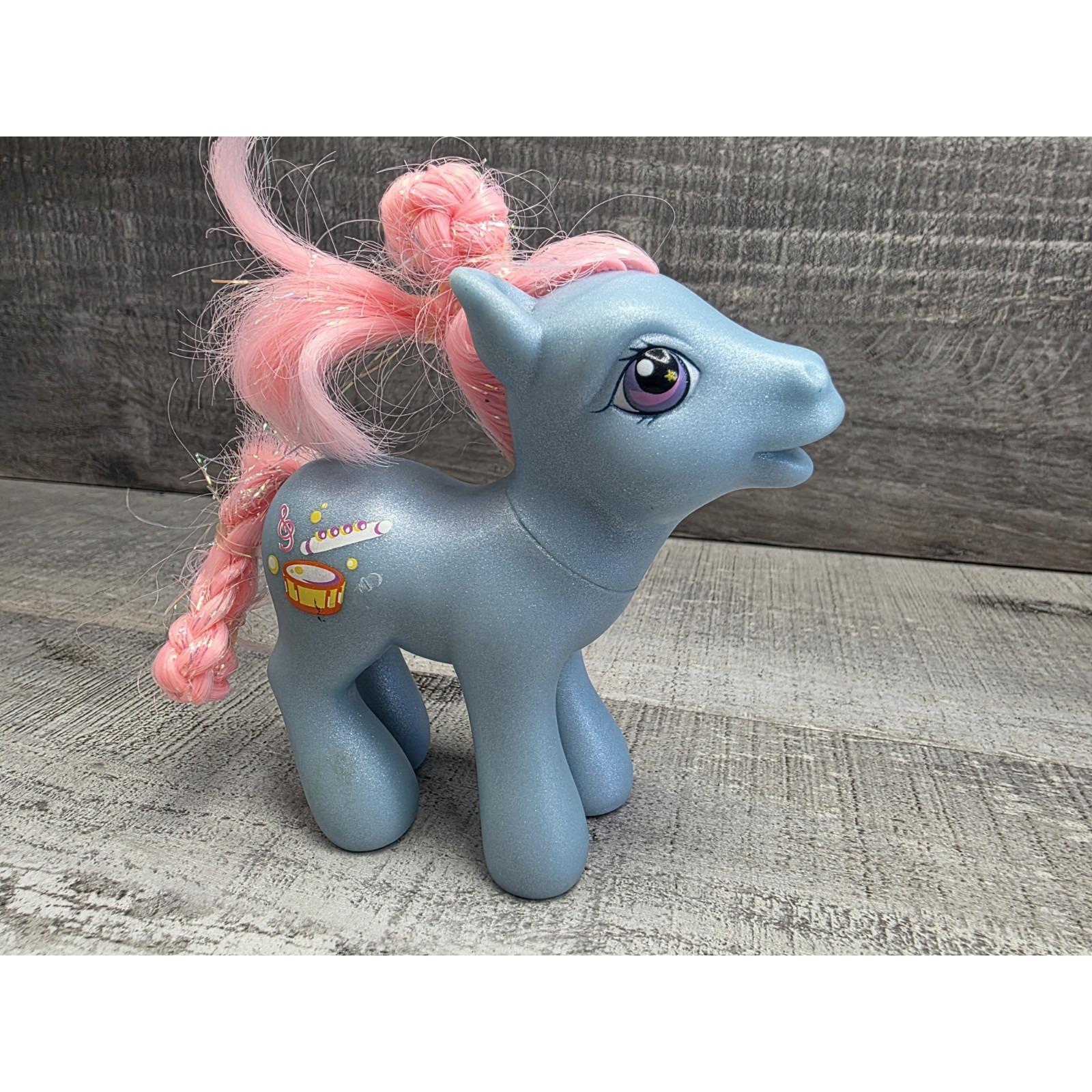 My Little Pony G3 Piccolo Blue Music Brushable Tinsel Hair MLP