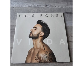Luis Fonsi - Vida - 2LP Black Vinyl - Universal Music Latino 2019 Rare