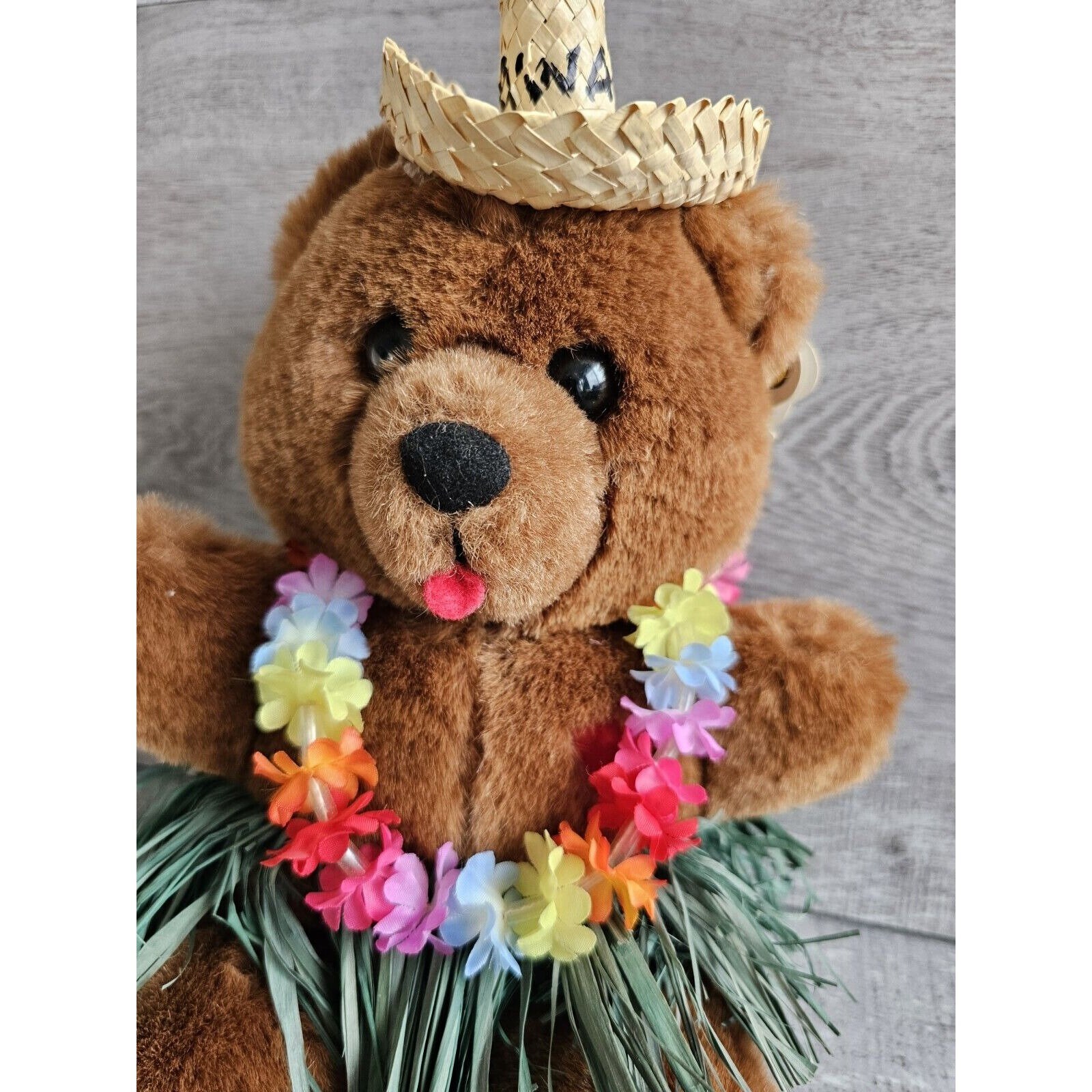 Dakin Hawaii Teddy Bear Plush Heart-throb 10