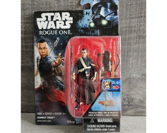 Hasbro Star Wars Rogue One CHIRRUT IMWE 3,75 figurine de tir de projectile nouveau