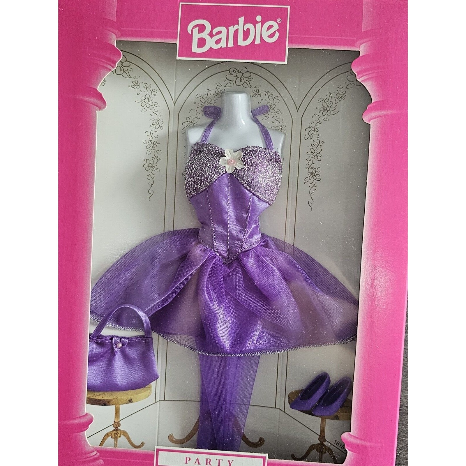 Barbie Fashion Avenue Party Purple Dress #18155 Mattel 1997 Doll Clothing  NIB - Etsy