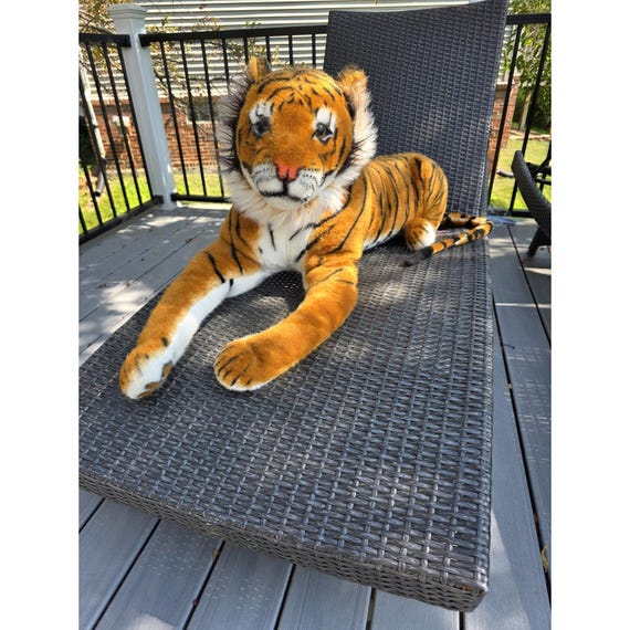 Melissa and Doug Jumbo Bengal Tiger #2103 Plush Circus Stuffed