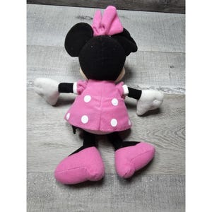 Disney Junior Minnie Mouse 10" Plush Beanbag Doll Stuffed Toy image 4