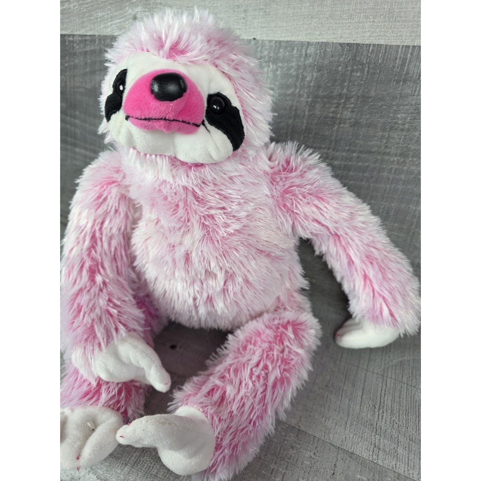Kellytoy Frosted Pink Sloth 16" Stuffed Plush Animal Soft Toy B166 - Etsy