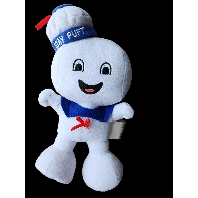 Ghostbusters Stay Puft Marshmallow Man Plush Stuffed Toy 8 Puff Puffed