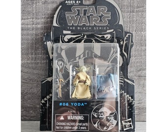 Figurine Yoda #06 Star Wars Black Series 3,75 po. Ligne bleue 2014 scellée A5632
