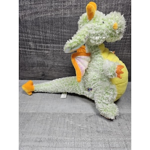 Webkins Citrus Dragon Ganz HM436 Rare 9" Tall Green Plush Soft Fantasy Magic