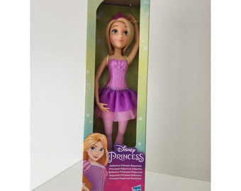 Disney Princess  Ballerina Princess Rapunzel  11" Doll Hasbro New Purple Tutu