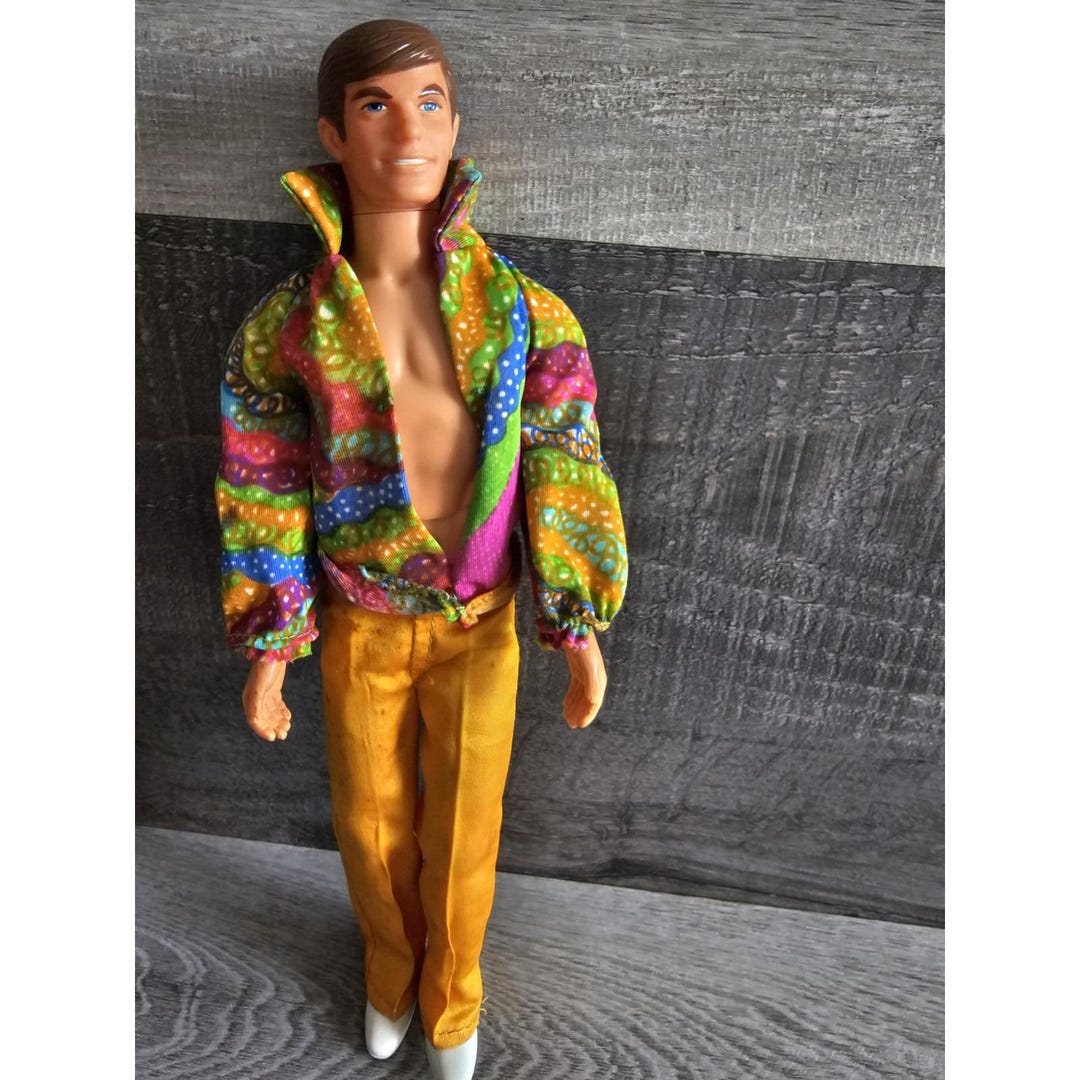 Barbie Live Action Ken Doll W/outfit & Shoes Only 1971