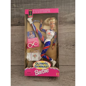 Ginnasta olimpica Barbie, 1995, 15125 Giochi Olimpici di Atlanta, Bruna,  Nuovo in scatola -  Italia