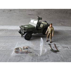 21st センチュリートイズ　1/18ダッジコマンドカージープ&兵士3体 21st Century Toys 1/18 - Etsy UK