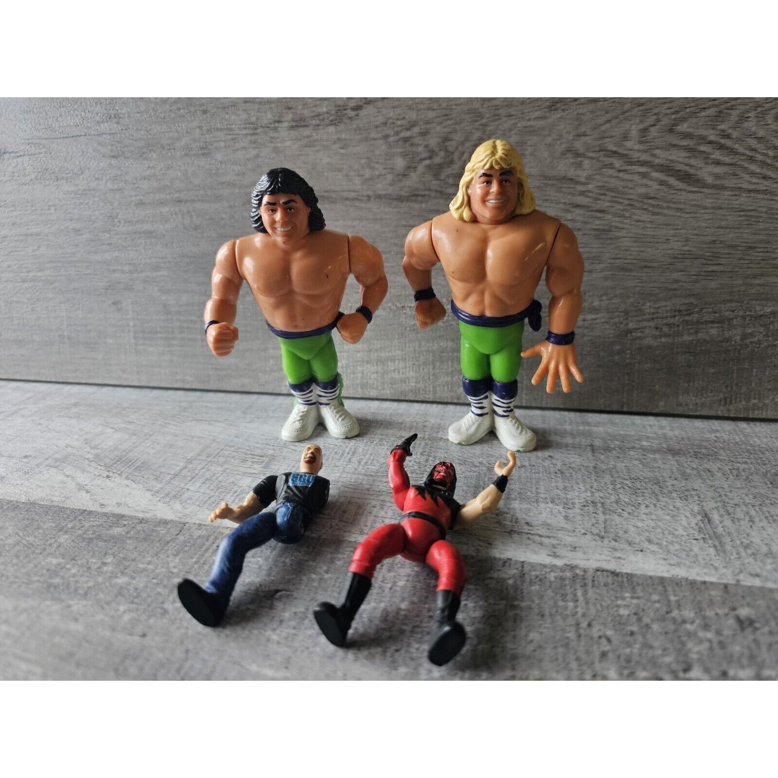 Vtg 1991 WWF WWE the Rockers Titan Sports Hasbro Wrestling