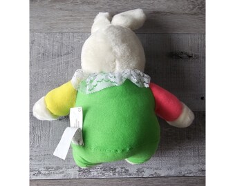 Vintage 90s Play by Play Easter Bunny Rabbit Plush 10