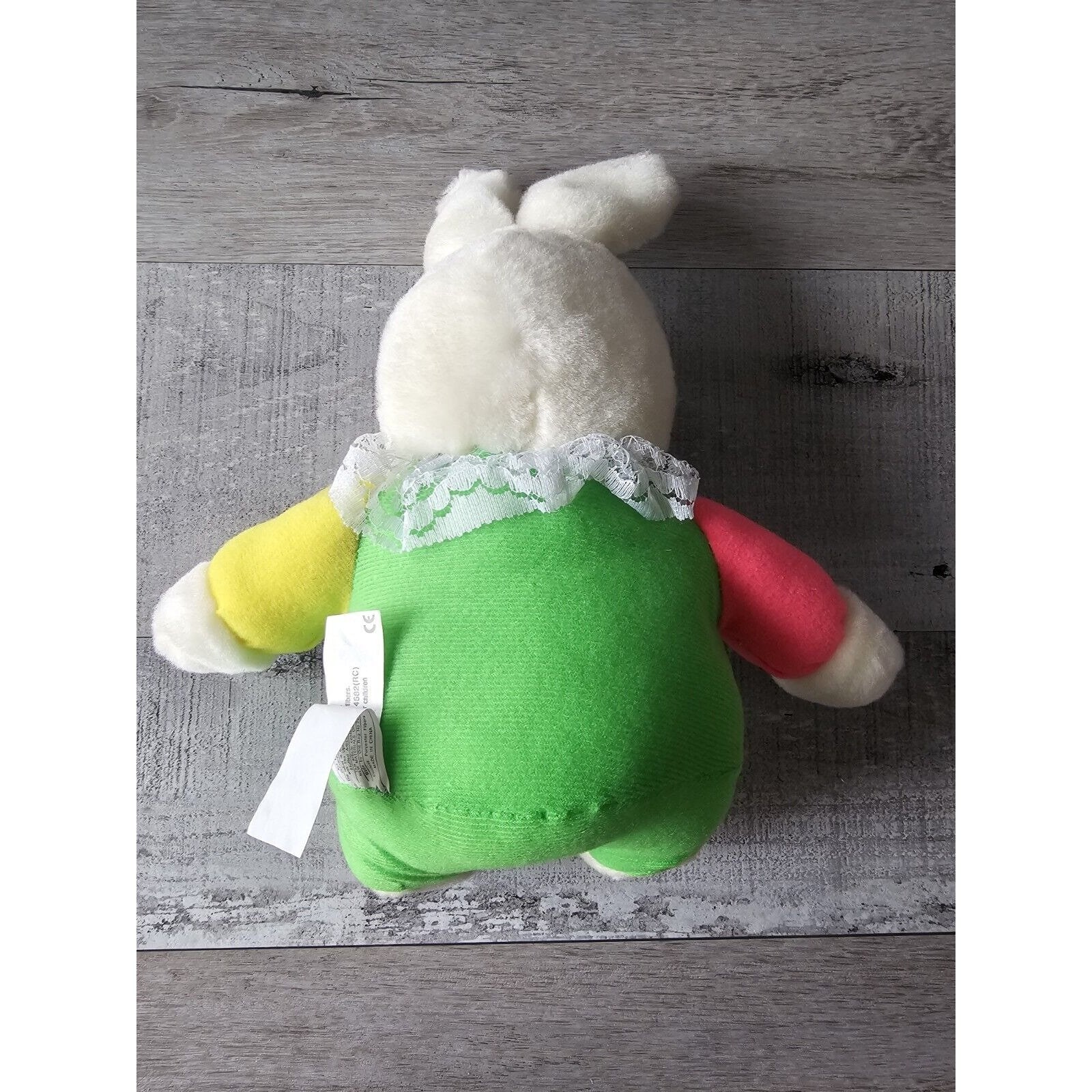 Vintage 90s Play by Play Easter Bunny Rabbit Plush 10