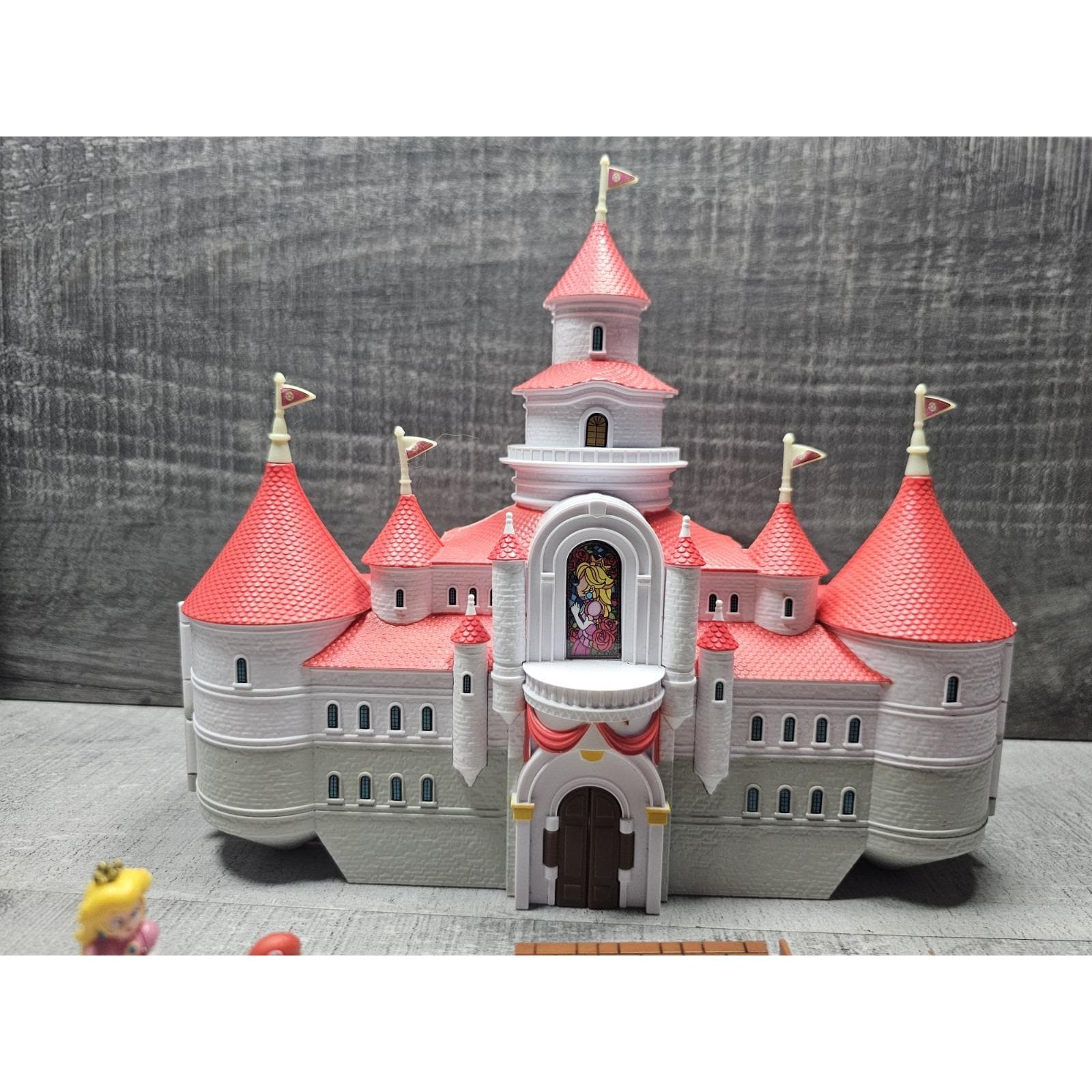 Set Le Super Mario Bros Film - Château Du Royaume Champignon Avec Figurines Mario Et Peach - Neuf Scellé