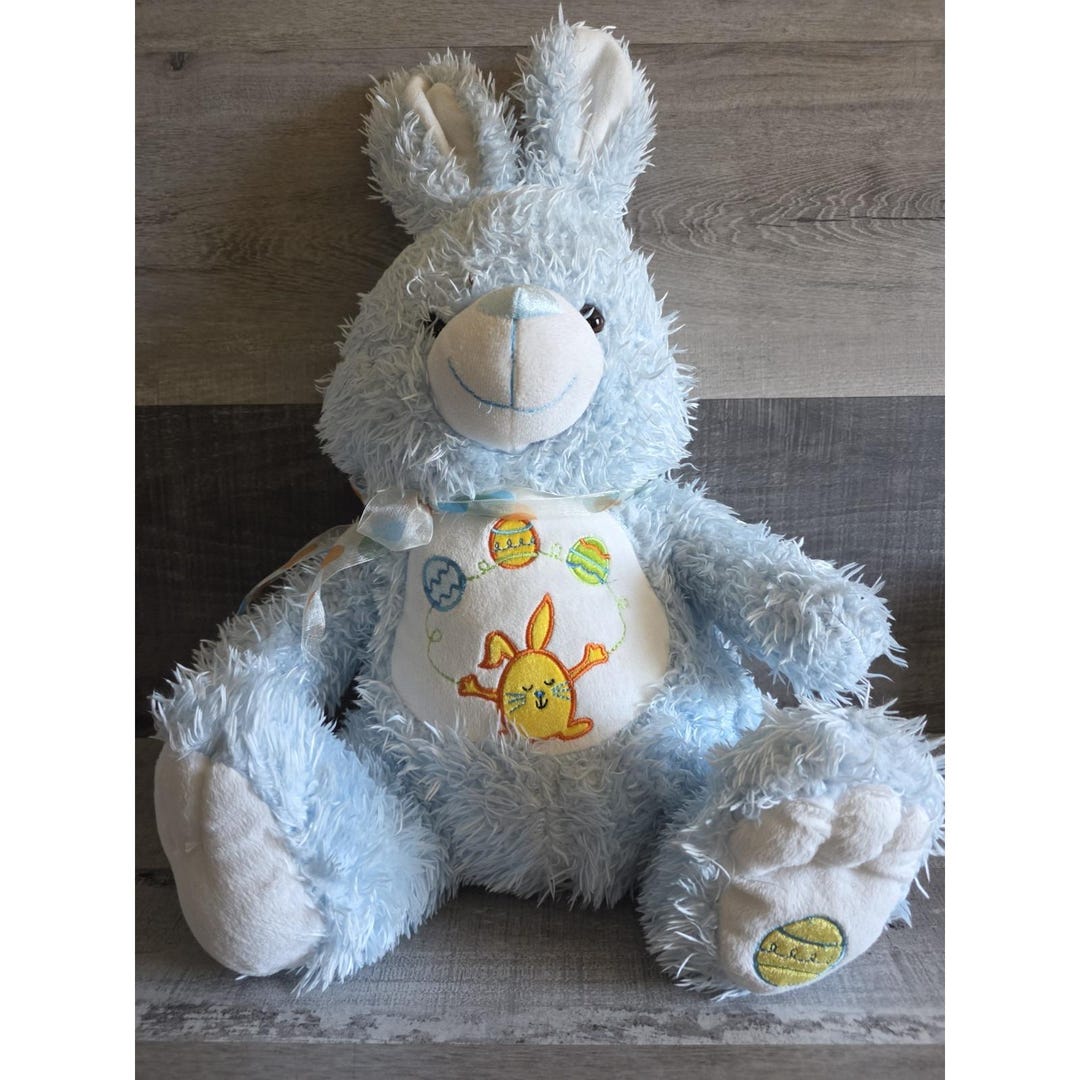 Dan Dee Collectors Choice Blue Easter Bunny Rabbit 20