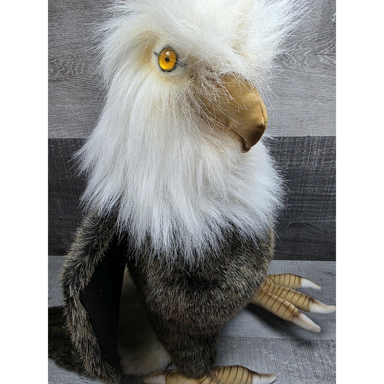 Hansa Bald Eagle Plush Toy Doll 45cm 17.7in Brown White Bird