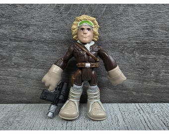 Playskool Star Wars Galactic Heroes Brown Hoth Han Solo Figure Cake Topper g19a