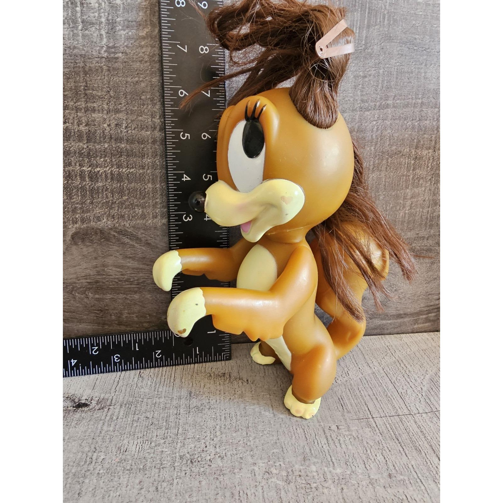 Vintage Disney Fifi 7” Vinyl Figure Minnie's Puppy Dog RARE! Fifi
