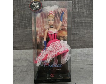 Barbie Collector Pink Label France Dolls of the World 50th