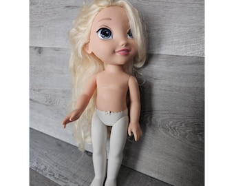 DISNEY Gefrorene Animator Collection Prinzessin Puppe 13"weiße Strumpfhosen bemalt