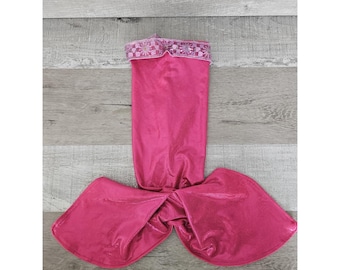 Maillot de bain pour poupée 40 cm fuchsia avec queue de sirène pour Américaine n° 51