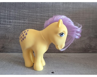 My Little Pony Lemon Drop With Accessories 1983 Hasbro MLP G1 Show
