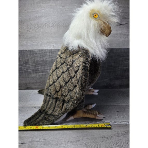 Hansa Bald Eagle Plush Toy Doll 45cm 17.7in Brown White Bird