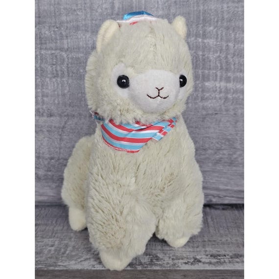 Alpaca Llama Cream Amuse Plush Stuffed Animal 7