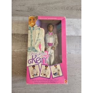 Jewel Secrets African America Ken AA Mattel #3232 Vintage NEW 1986