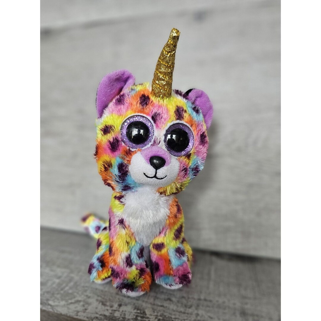 TY Silk Giselle Stuffed Animal Plush Toys Kids Toy 7" Beanie Boos ...