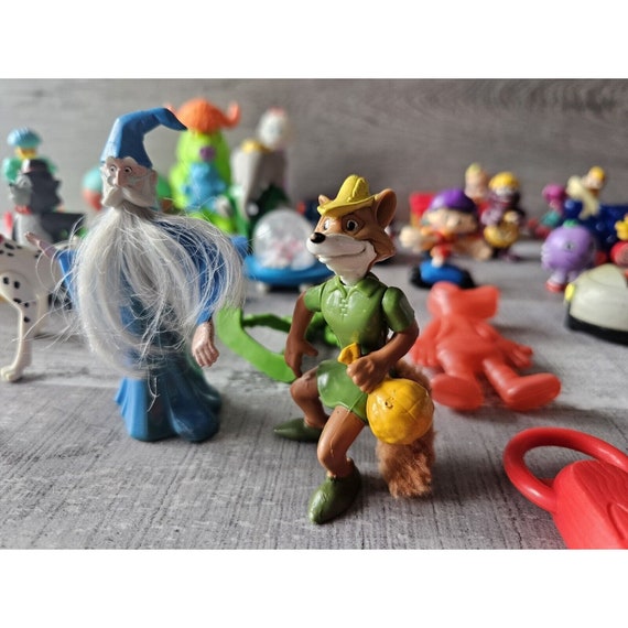 Lot of Vintage 1990 Mcdonalds Kids Meal Toys Disney Bambi