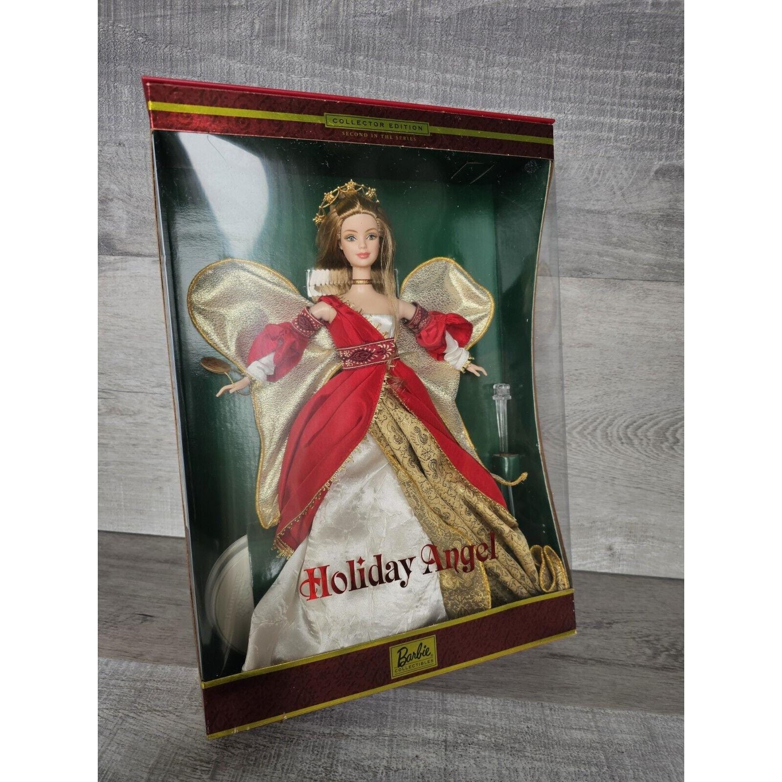 Vintage Holiday Angel Barbie Doll 2000 Mattel Collector Edition