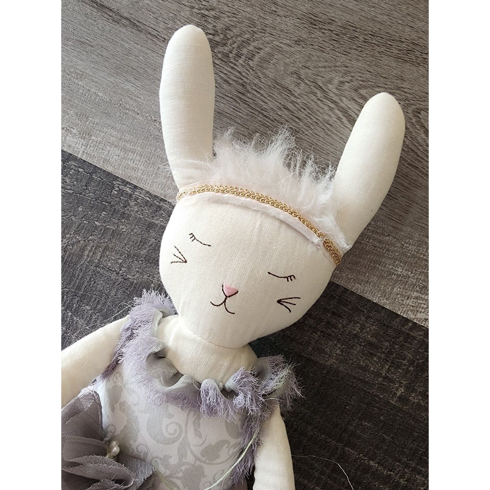 Pottery Barn Kids Linen Bunny Ballerina Doll Emily & Merritt - Etsy