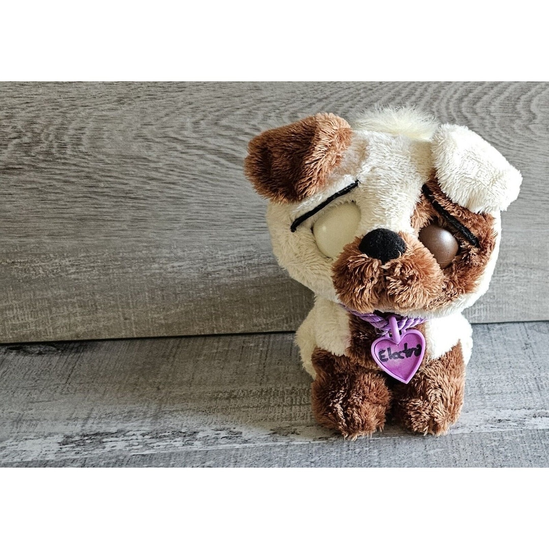 Just Born Rescue Pets Brown Puppy Dog Interactive Plush Stuffed
