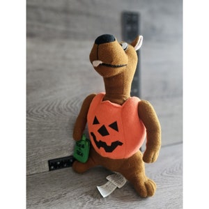 Vintage Cartoon Network Scooby Doo pluche knuffeldier Halloween pompoen speelgoed