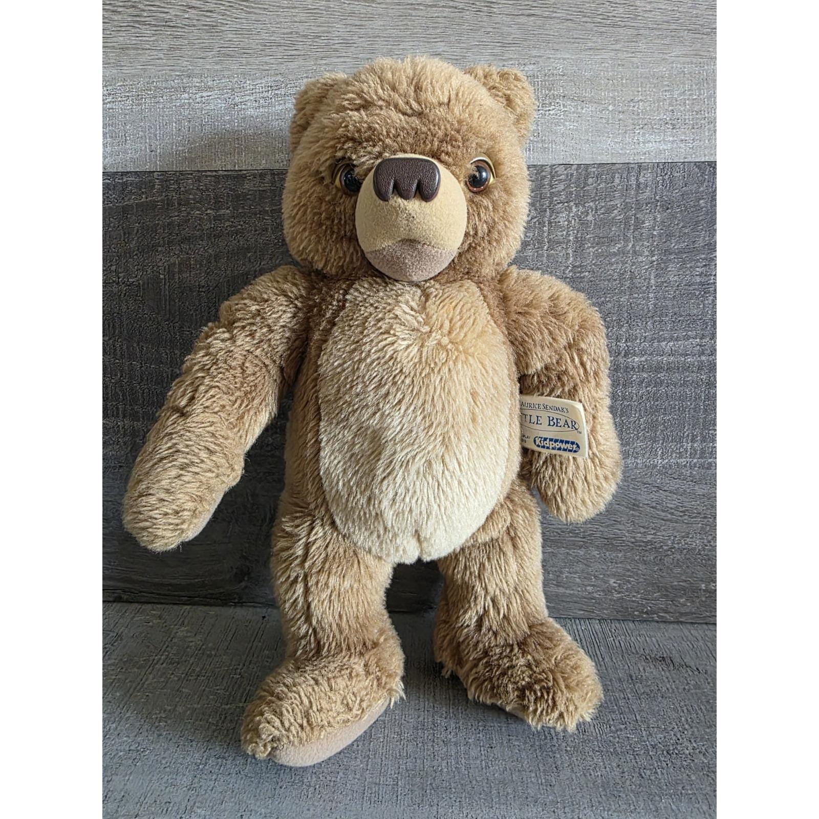 Maurice Sendak's 15” Little Bear Laughing 1998 Plush Toy Kid Power