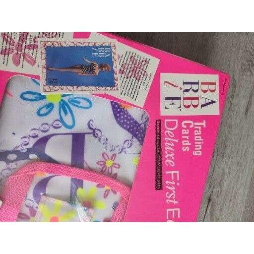 Barbie Trading Cards Deluxe Set First Edition Sealed With Binder 1990 Exclusive Etsy Canada