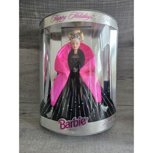Vintage 1998 Happy Holidays Special Edition Barbie Doll Mattel #20200 Christmas