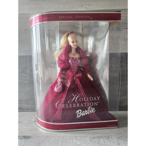 Vtg Holiday Celebration Barbie Doll 2002 New Special Edition 56209 NRFB
