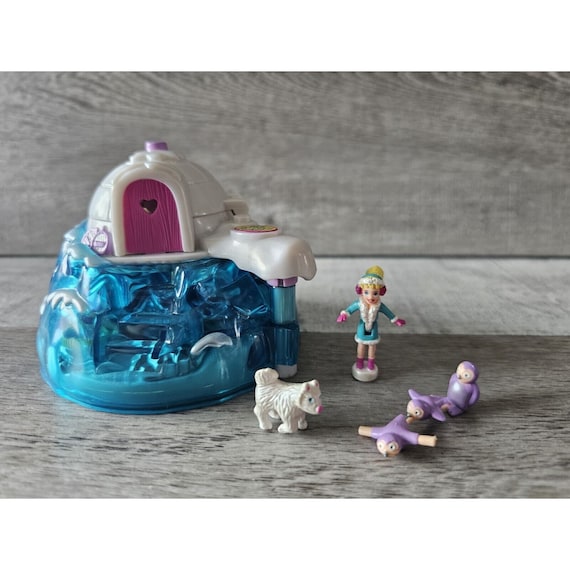 Vtg 2000 Polly Pocket Vintage Mattel Arctic Pets Bluebird Toys Penguins Dog Etsy UK