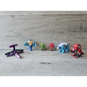90s Transformers Beast Wars Manta Ray Action Figure Power Workbot Robots Lot +