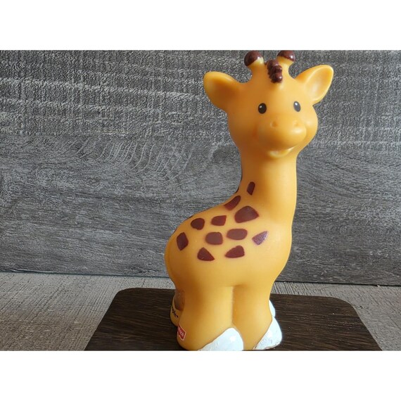 Little People Fisher Price Zoo Animal Figure Giraffe 2002 Vintage
